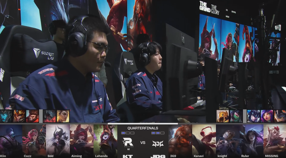 G2血洗JDG，Lehends团战一打五鏖战多局八强赛，技惊四座